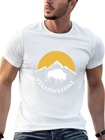 Yellowstone Buffalo Graphic Tee - Black