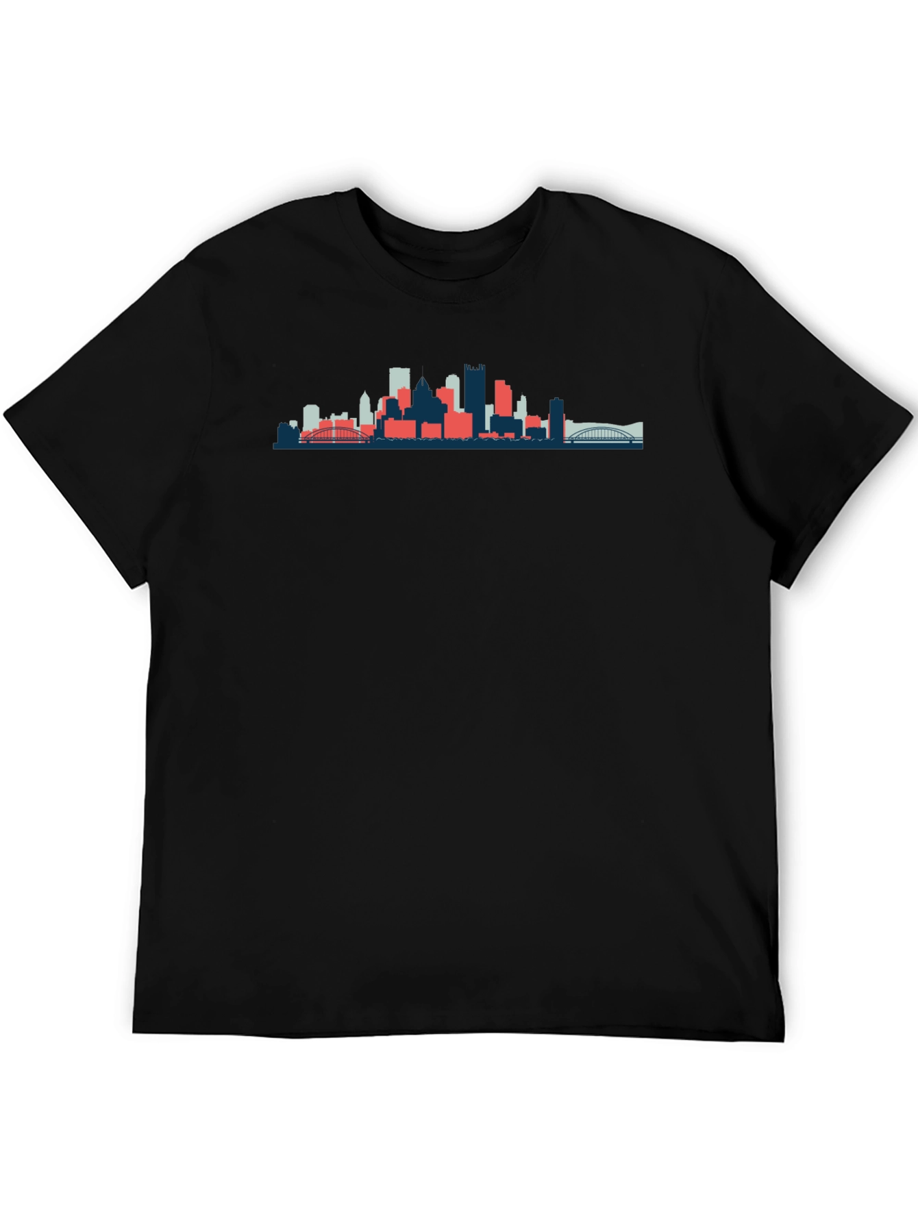 Cityscape Graphic Tee - Modern Style