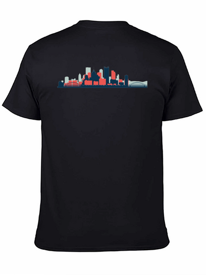 Cityscape Graphic Tee - Modern Style