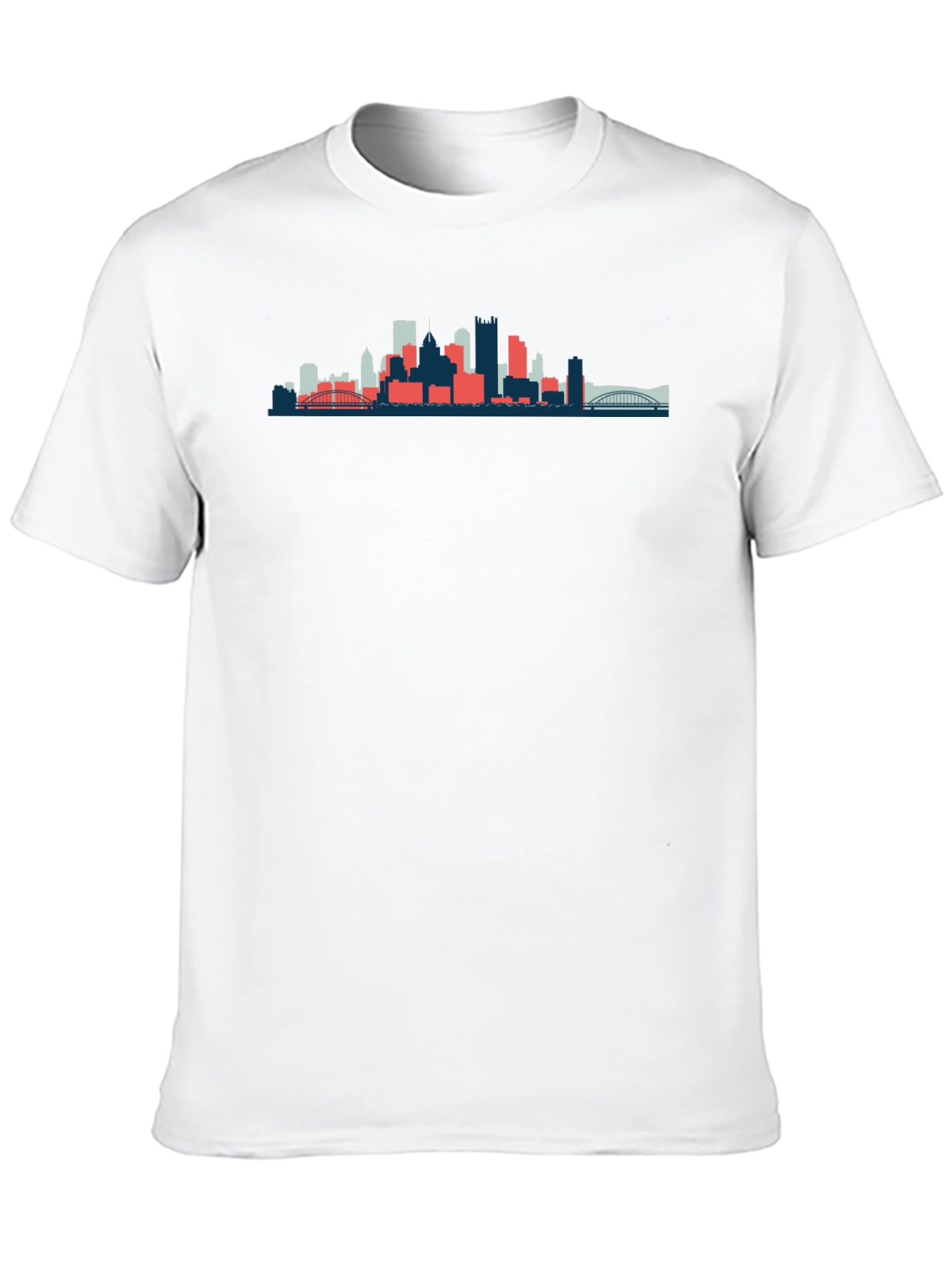 Cityscape Graphic Tee - Modern Style