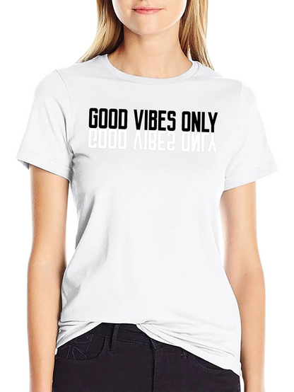 Good Vibes Only Graphic Tee - Mens Black T-Shirt