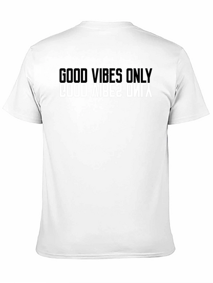Good Vibes Only Graphic Tee - Mens Black T-Shirt