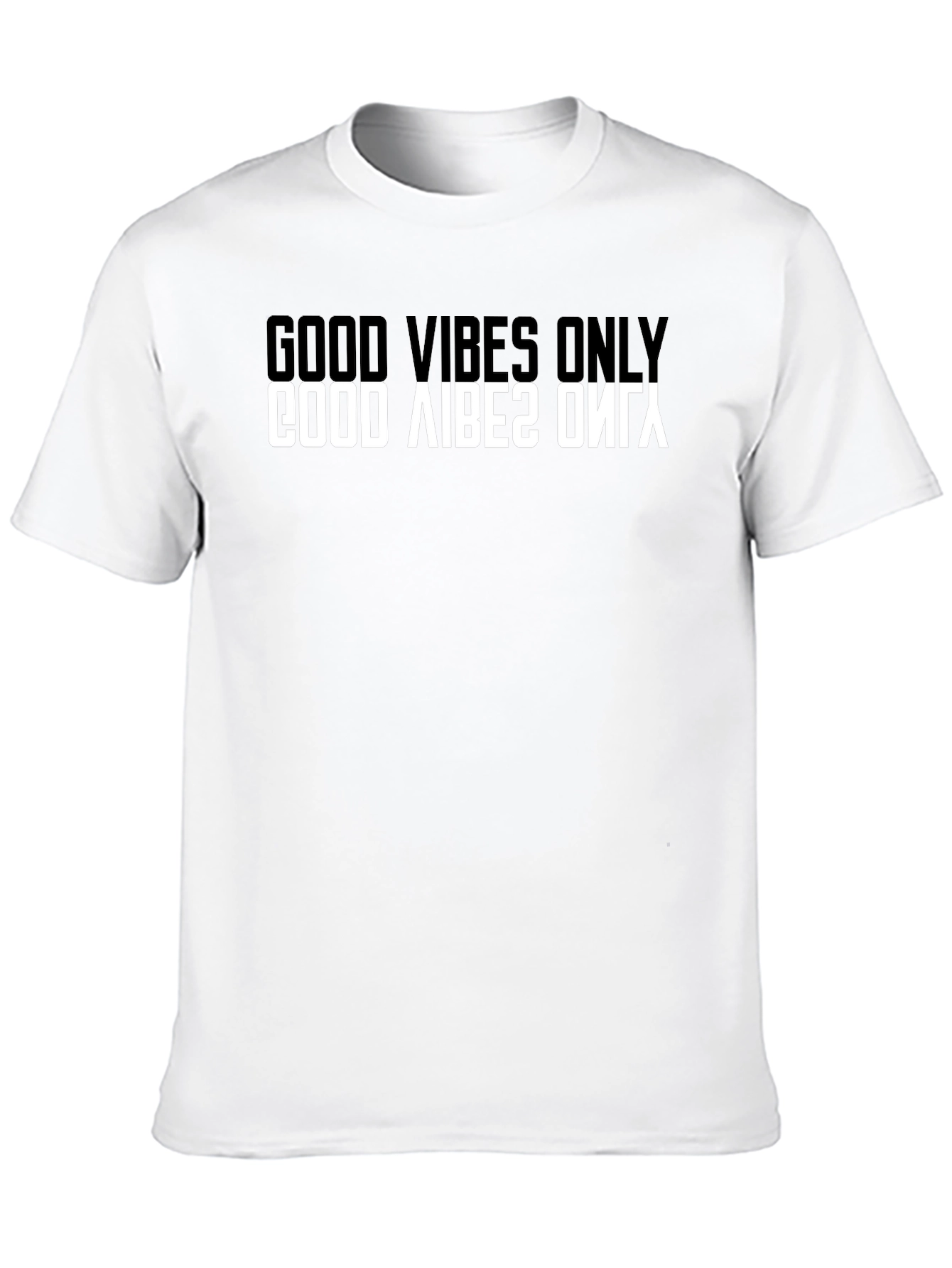 Good Vibes Only Graphic Tee - Mens Black T-Shirt