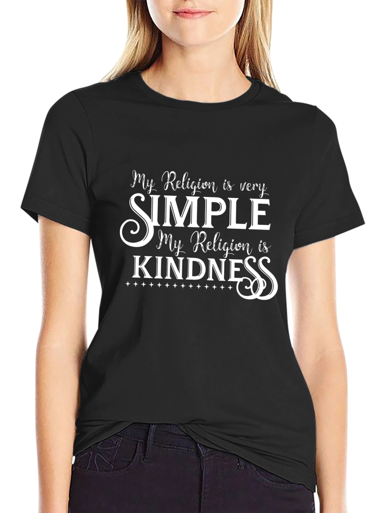 Simple Kindness Religion T-Shirt - Unisex