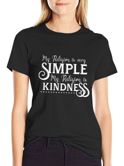 Simple Kindness Religion T-Shirt - Unisex