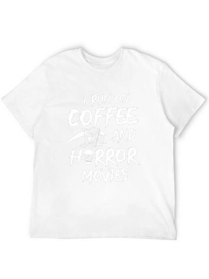 Coffee & Horror Movies T-Shirt