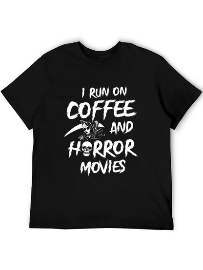 Coffee & Horror Movies T-Shirt