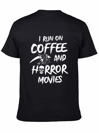 Coffee & Horror Movies T-Shirt