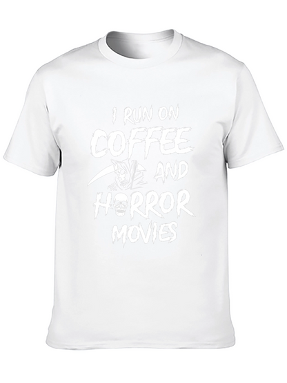 Coffee & Horror Movies T-Shirt