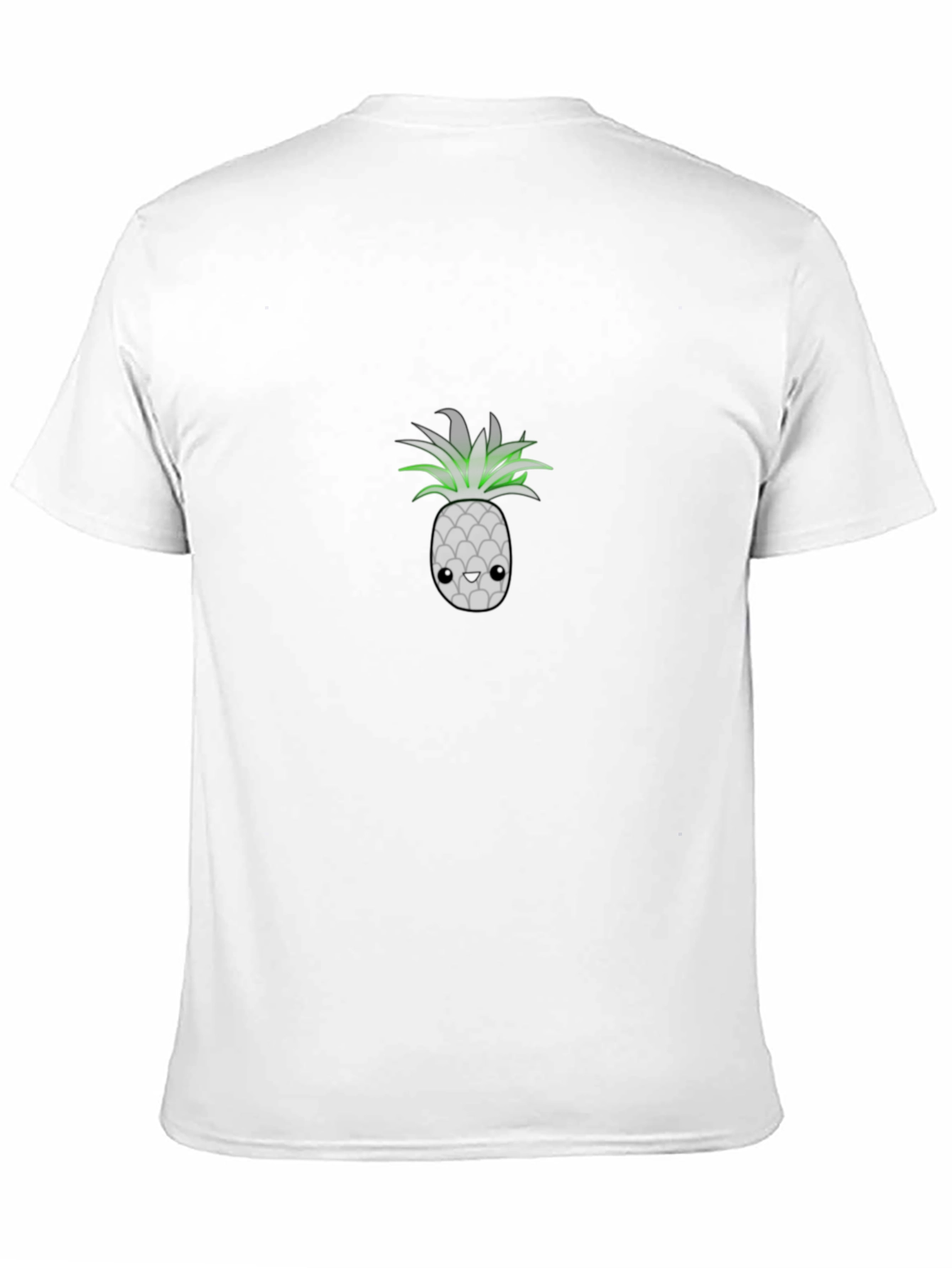 Pineapple Graphic Black T-Shirt