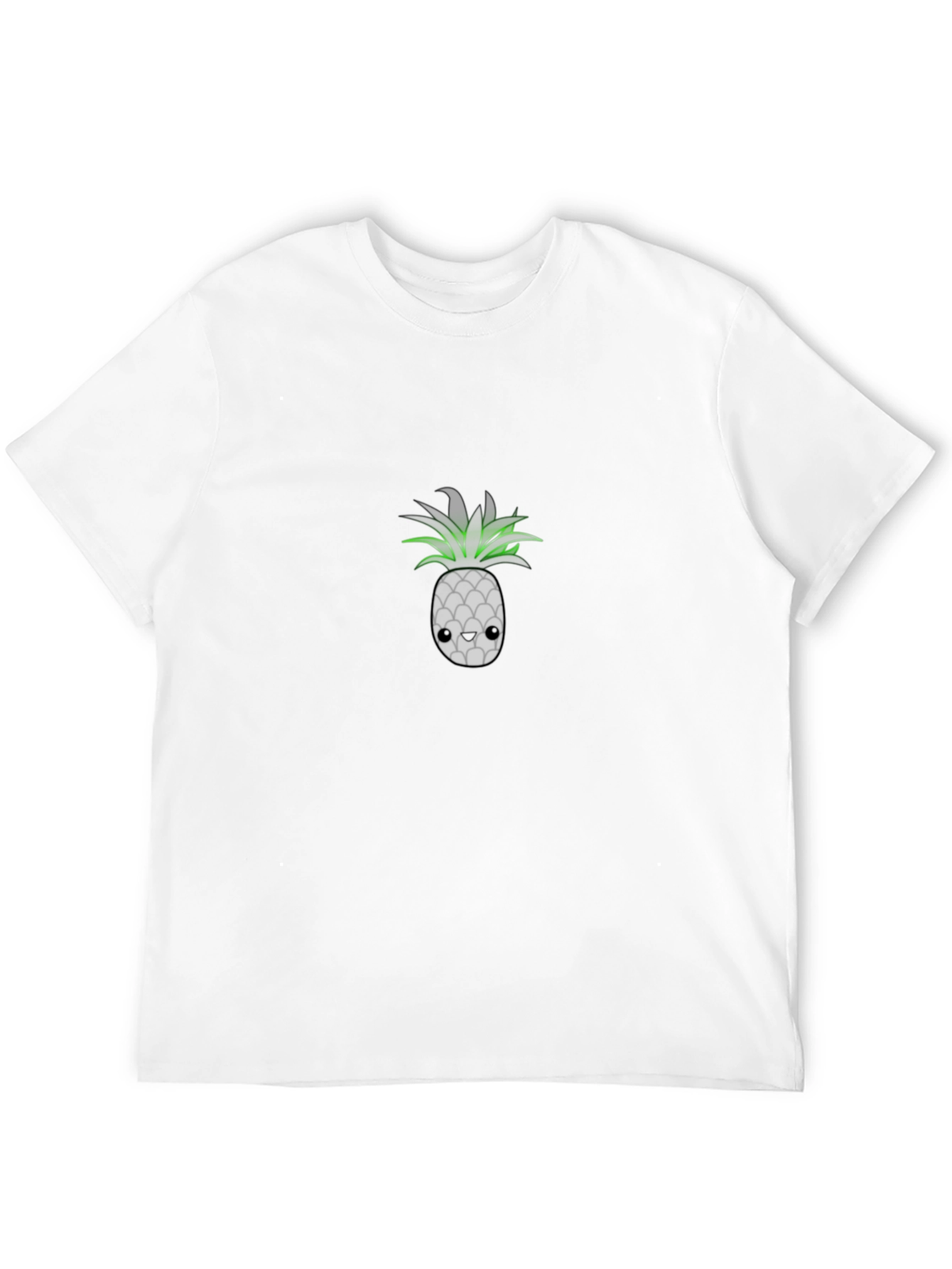 Pineapple Graphic Black T-Shirt