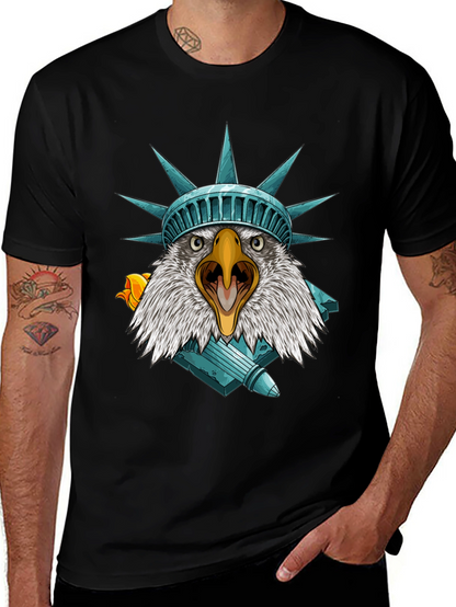Eagle Statue of Liberty Graphic Tee