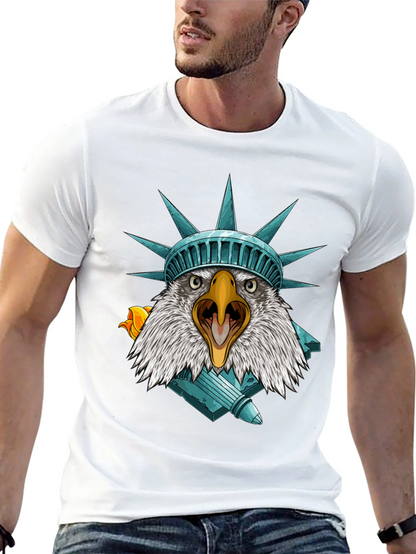 Eagle Statue of Liberty Graphic Tee