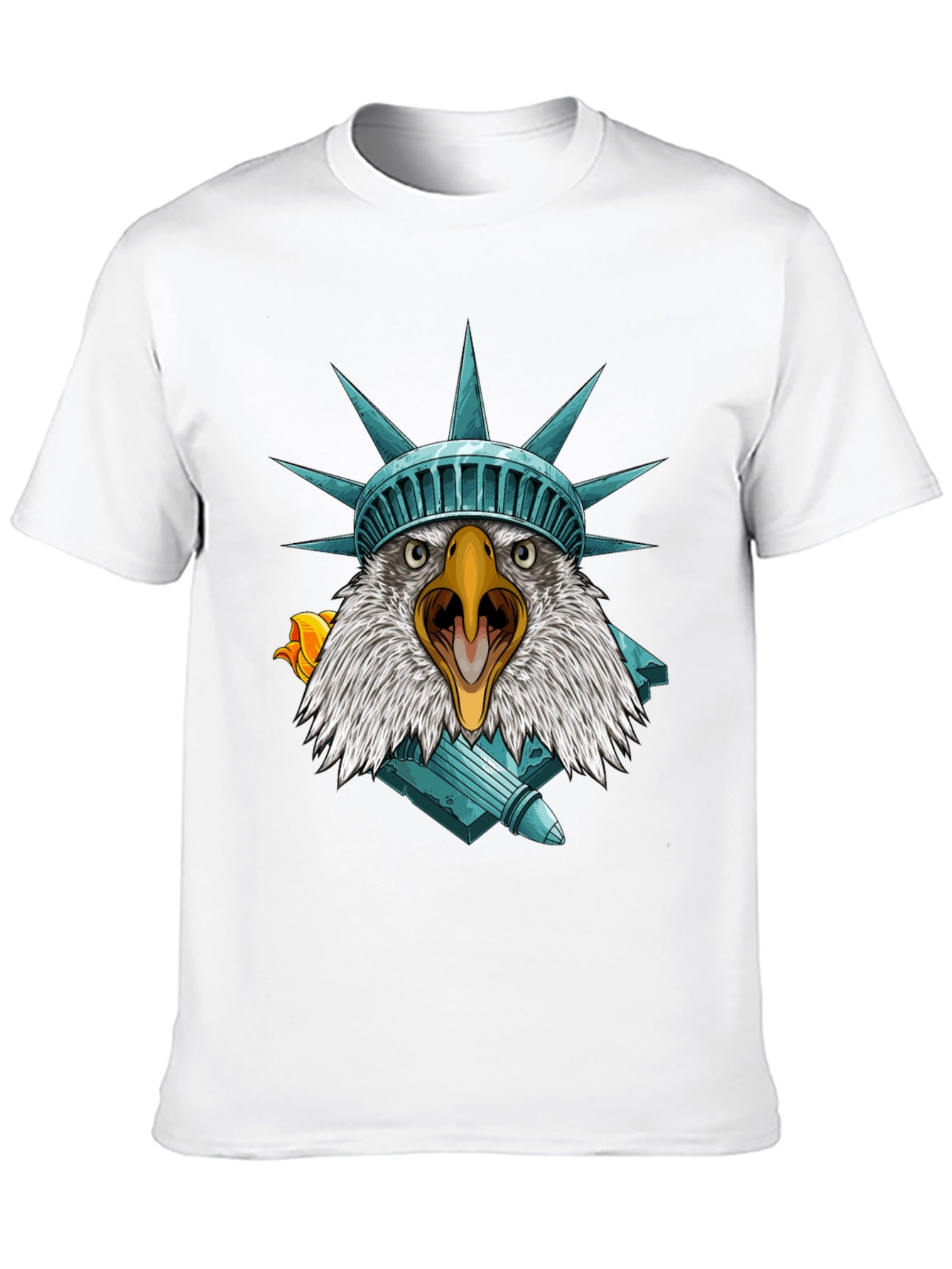 Eagle Statue of Liberty Graphic Tee