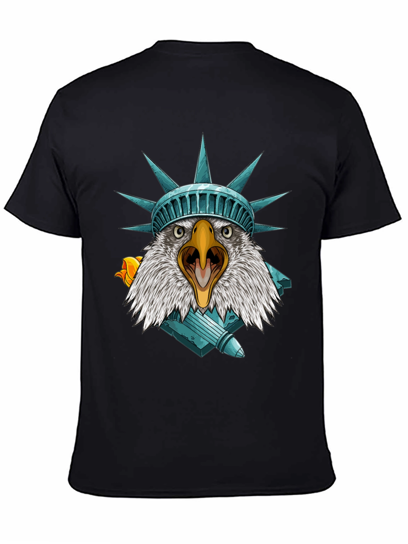 Eagle Statue of Liberty Graphic Tee