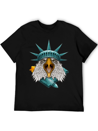 Eagle Statue of Liberty Graphic Tee