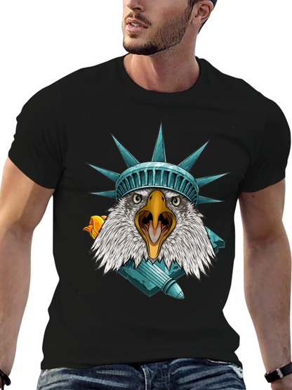 Eagle Statue of Liberty Graphic Tee