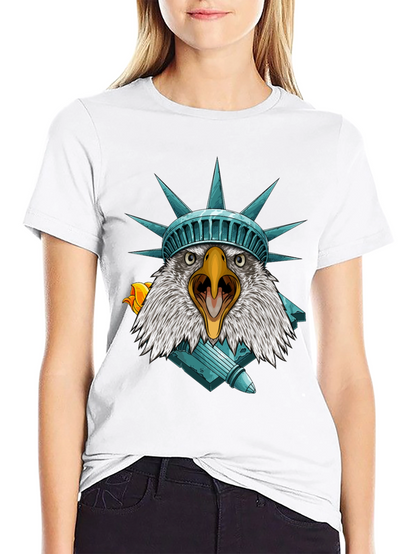 Eagle Statue of Liberty Graphic Tee