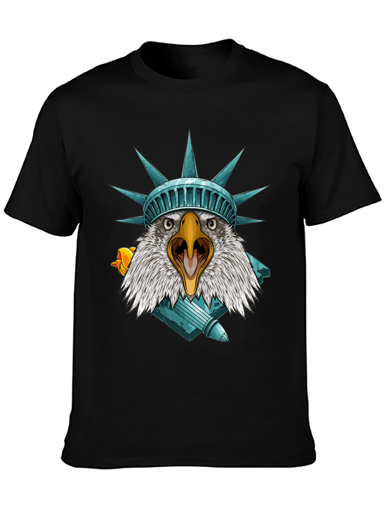 Eagle Statue of Liberty Graphic Tee