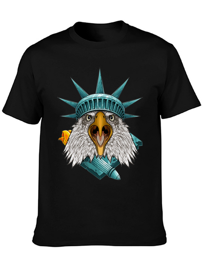 Eagle Statue of Liberty Graphic Tee