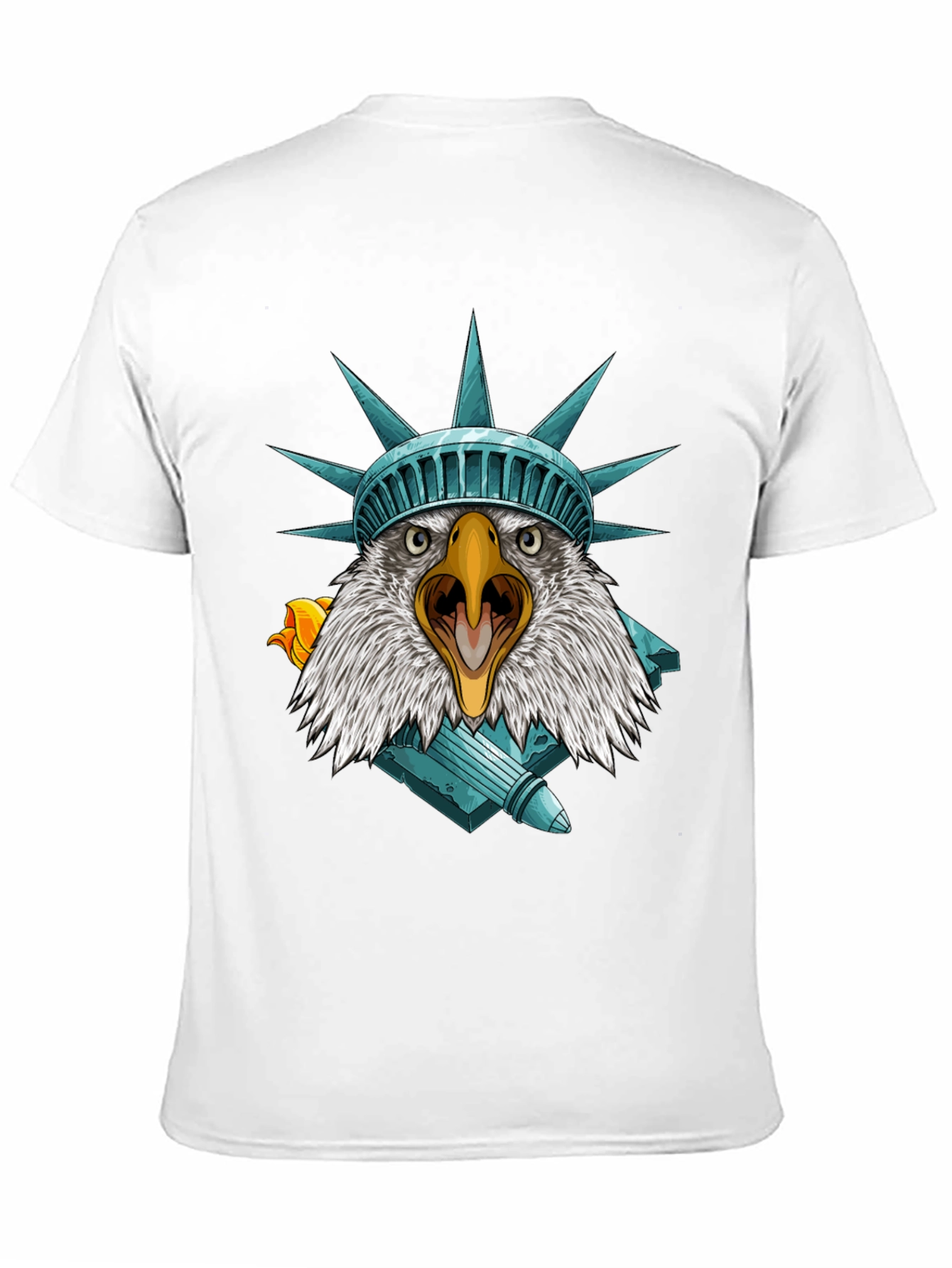 Eagle Statue of Liberty Graphic Tee