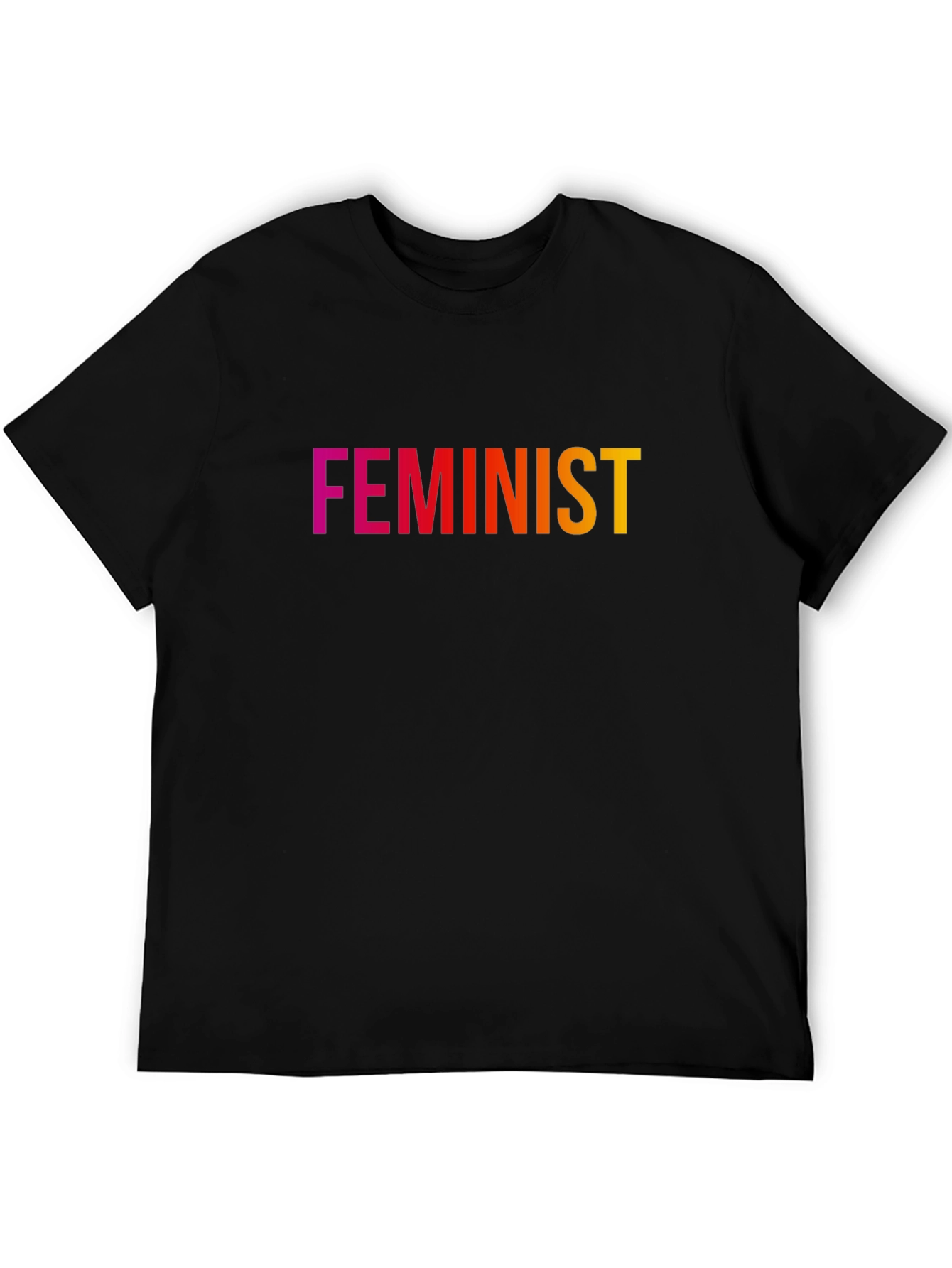 Feminist T-Shirt - Gradient Text Design