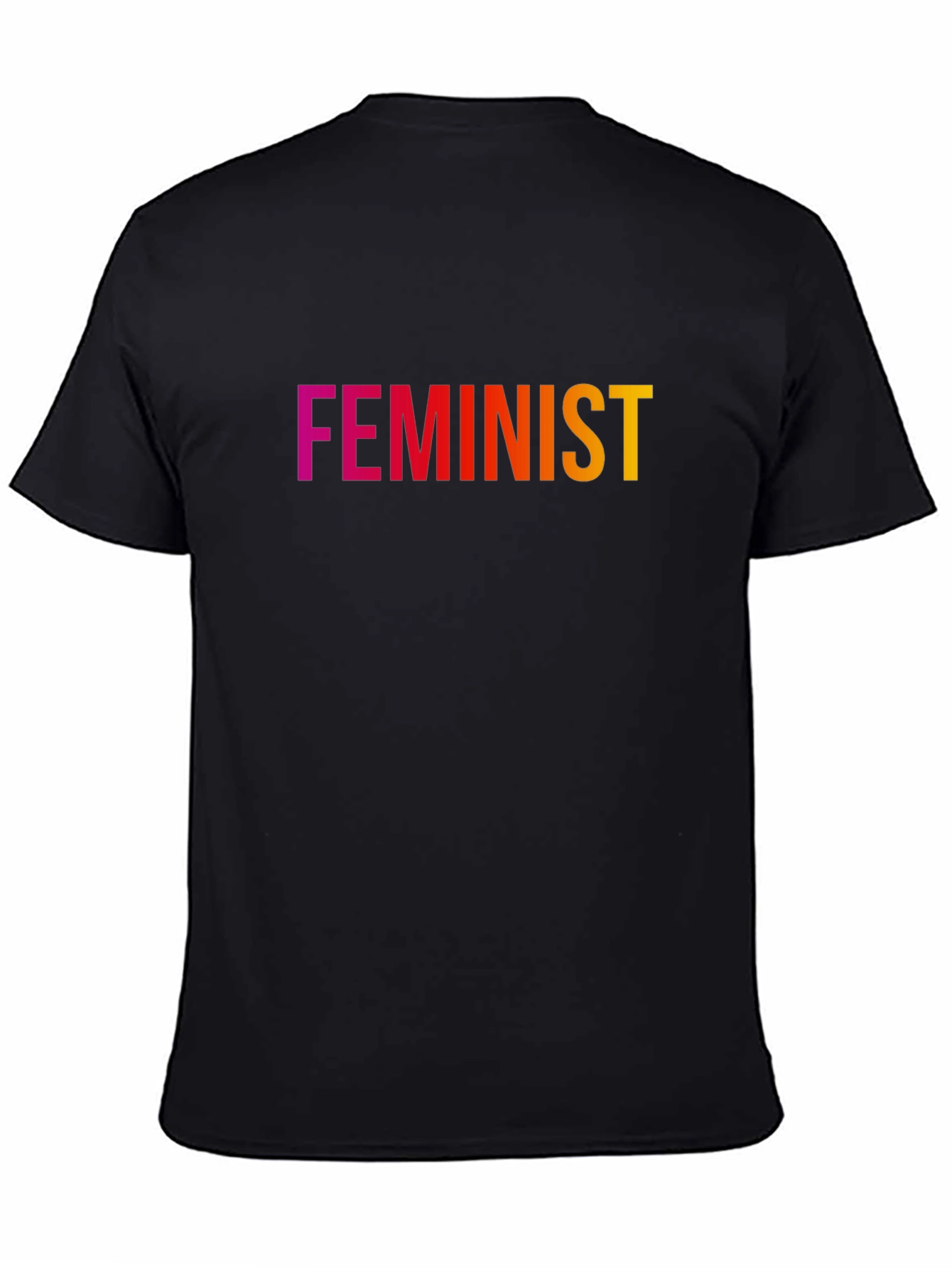 Feminist T-Shirt - Gradient Text Design