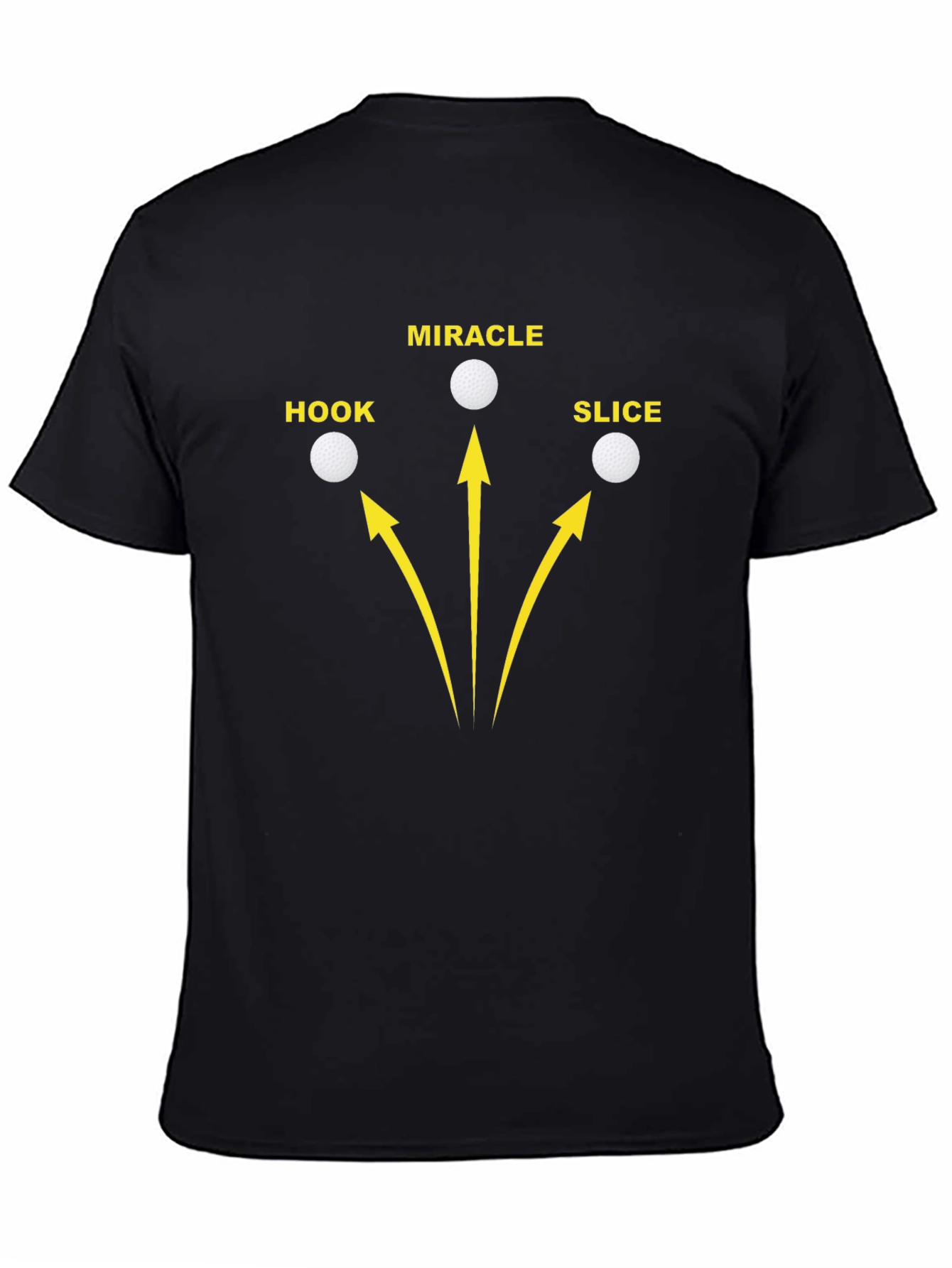 Golf Hook Slice Miracle Graphic T-Shirt