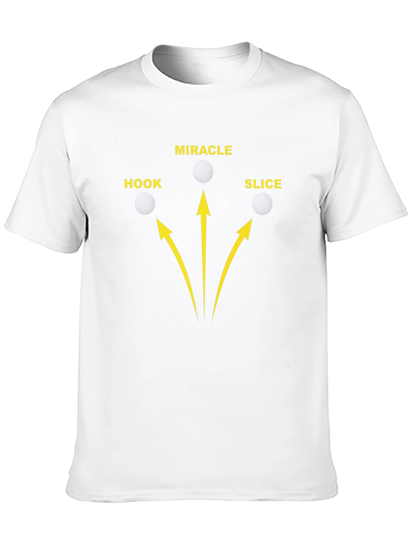 Golf Hook Slice Miracle Graphic T-Shirt
