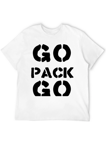 Go Pack Go Black T-Shirt