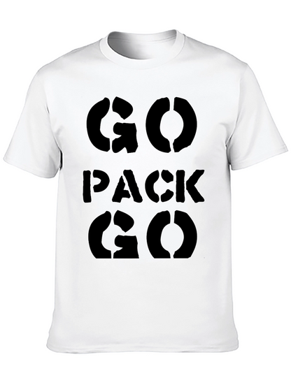 Go Pack Go Black T-Shirt