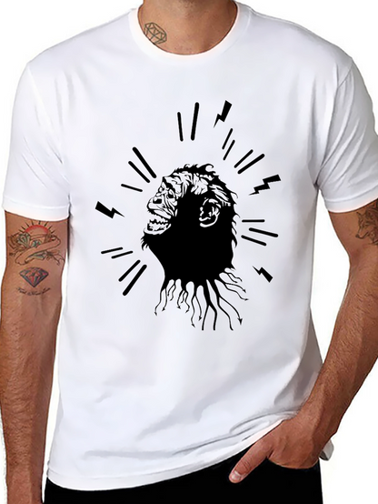 Electric Ape Graphic T-Shirt - Bold Black Tee