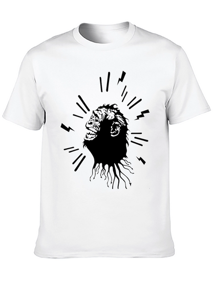 Electric Ape Graphic T-Shirt - Bold Black Tee