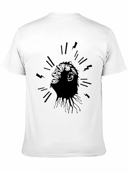 Electric Ape Graphic T-Shirt - Bold Black Tee