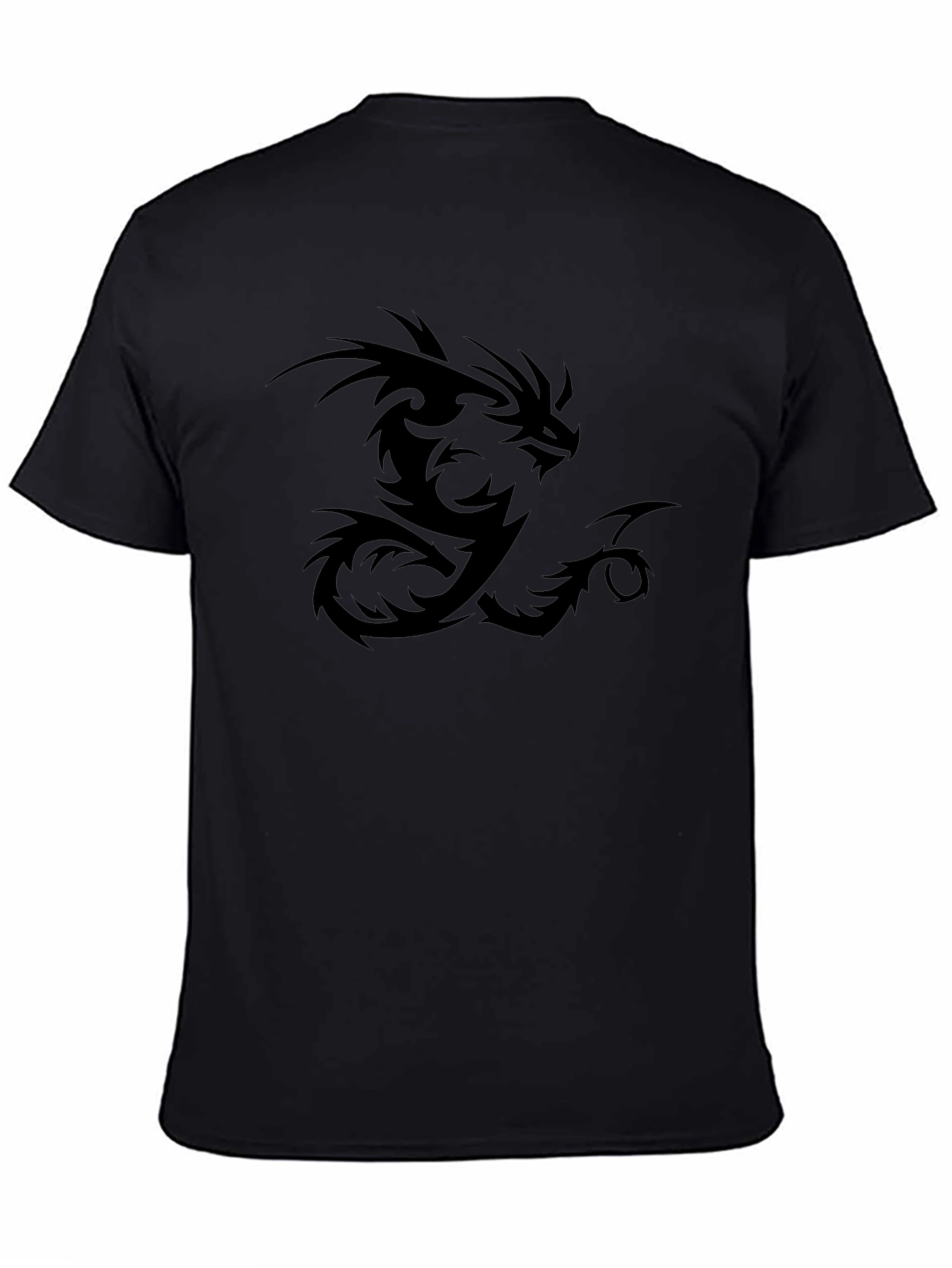 Dragon Graphic T-Shirt - Bold Black Tee