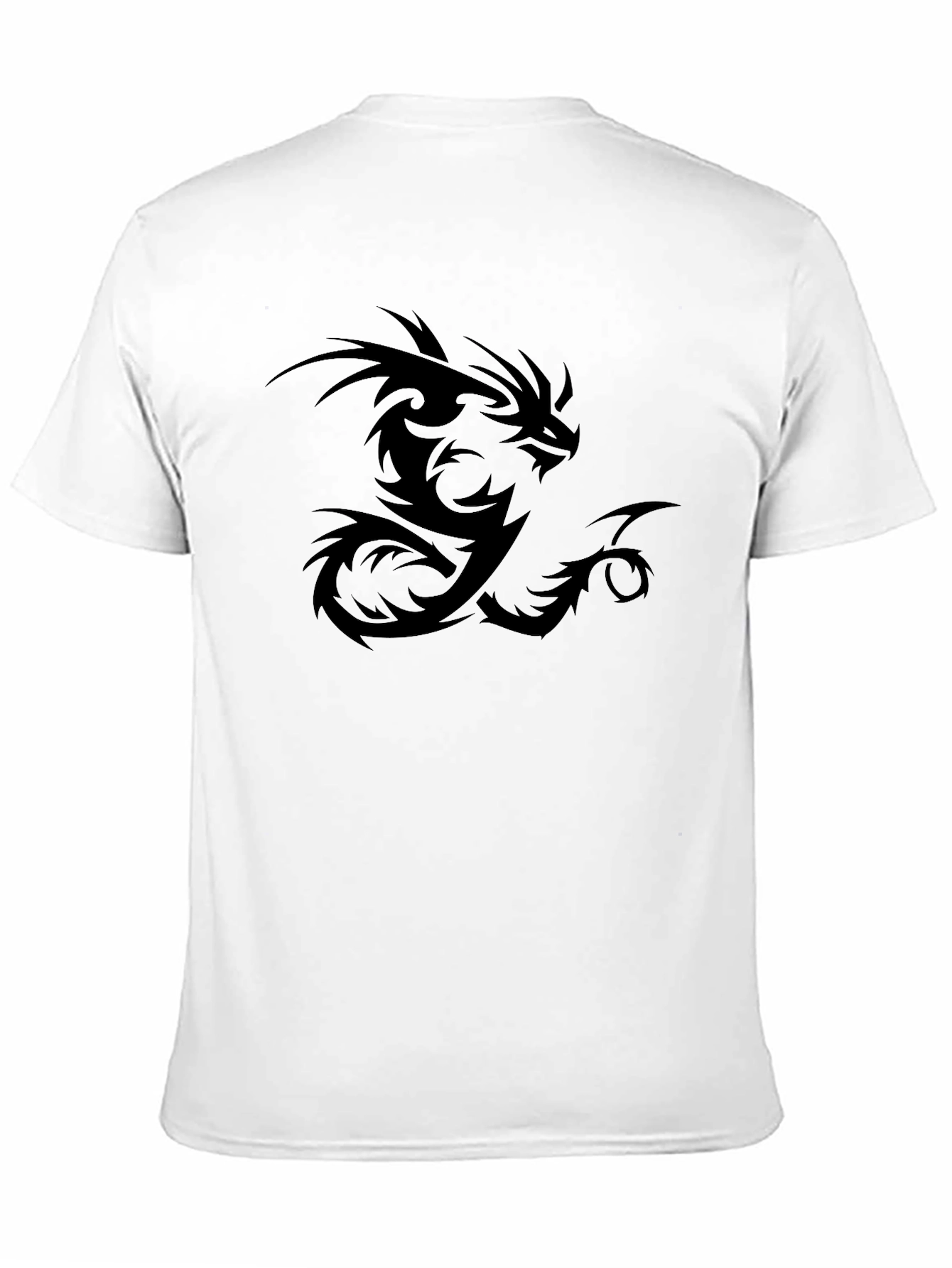 Dragon Graphic T-Shirt - Bold Black Tee