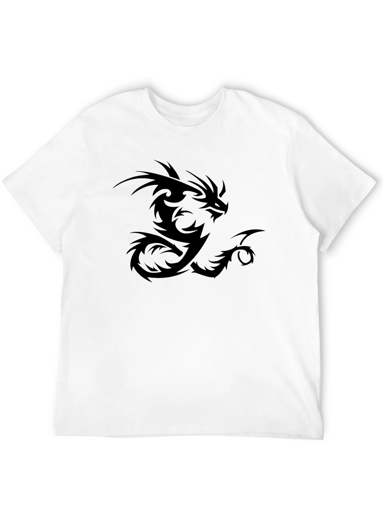 Dragon Graphic T-Shirt - Bold Black Tee