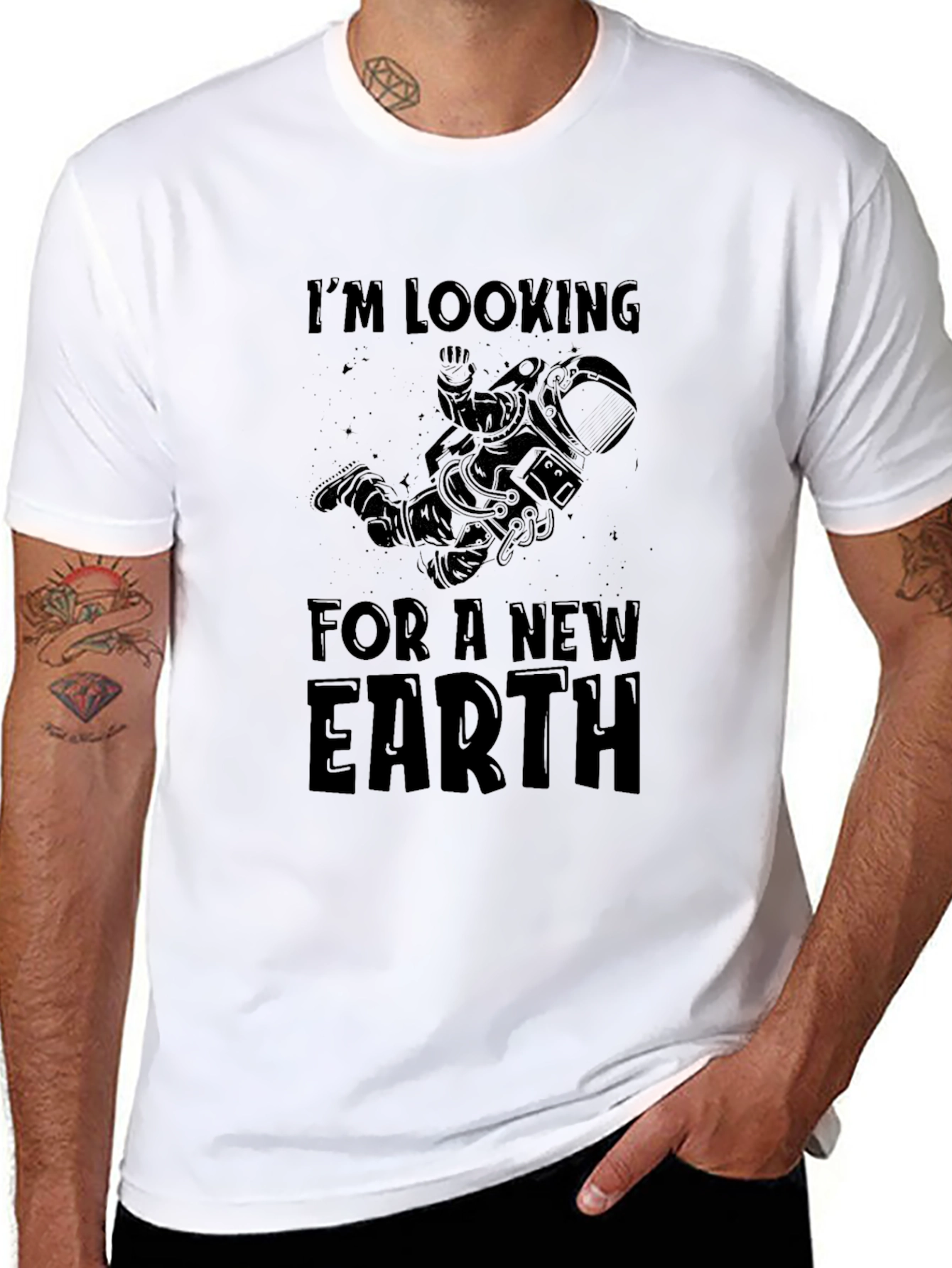 New Earth Seeker Graphic T-Shirt