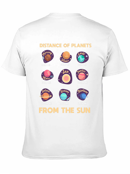 Distance of Planets T-Shirt - Astronomy Space Tee