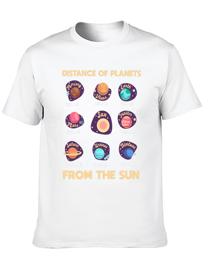Distance of Planets T-Shirt - Astronomy Space Tee