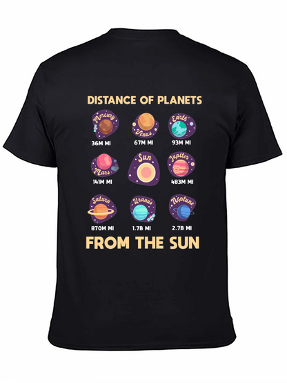 Distance of Planets T-Shirt - Astronomy Space Tee
