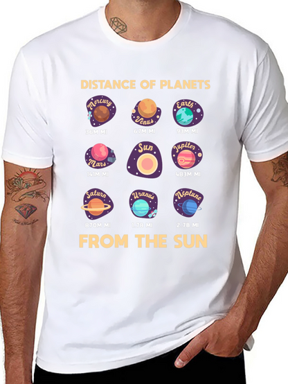 Distance of Planets T-Shirt - Astronomy Space Tee