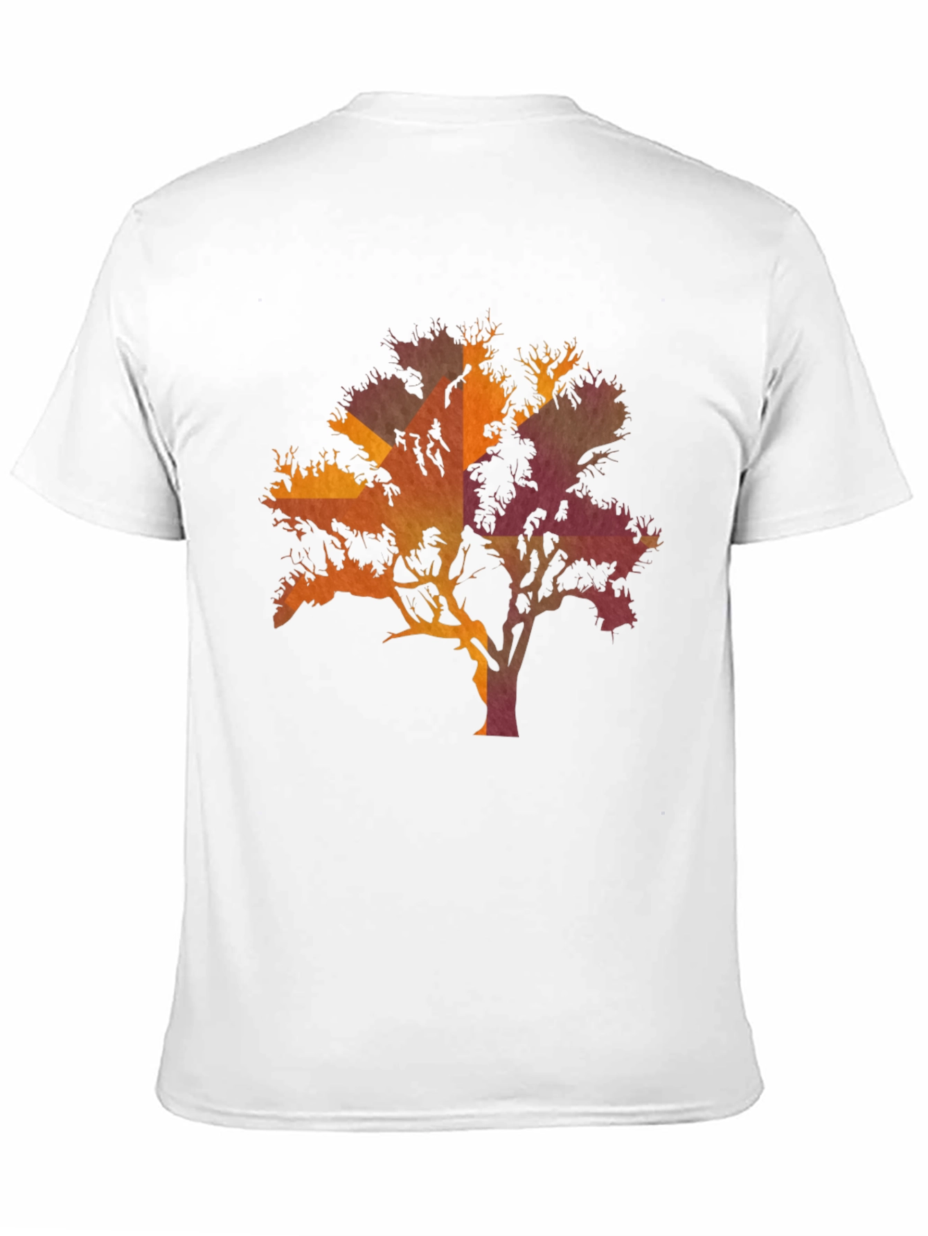 Sunset Tree Graphic Black T-Shirt