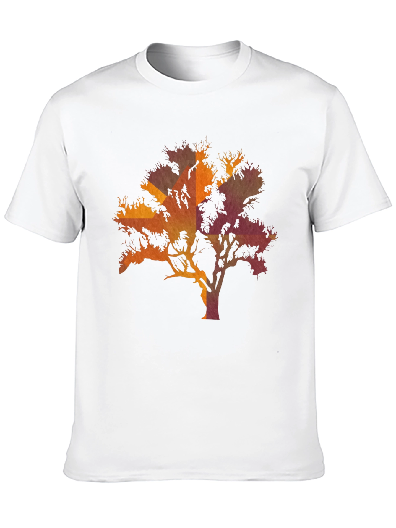 Sunset Tree Graphic Black T-Shirt