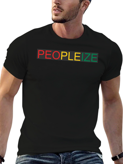 Peopleize T-Shirt - Stylish Graphic Tee