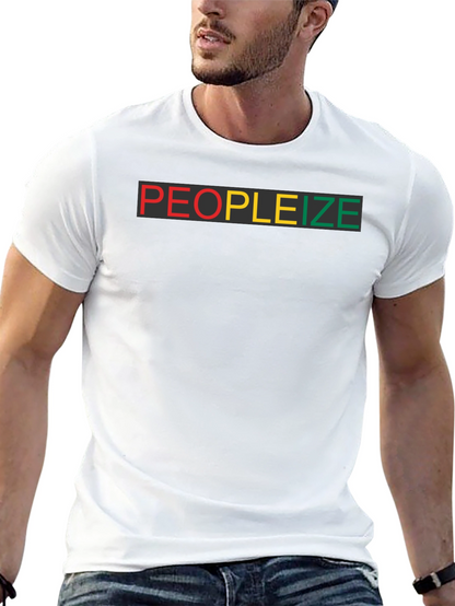 Peopleize T-Shirt - Stylish Graphic Tee