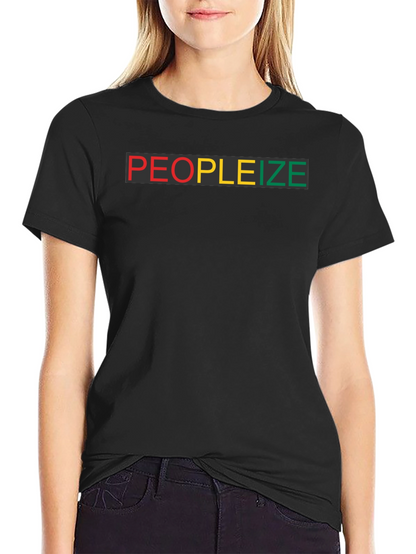 Peopleize T-Shirt - Stylish Graphic Tee