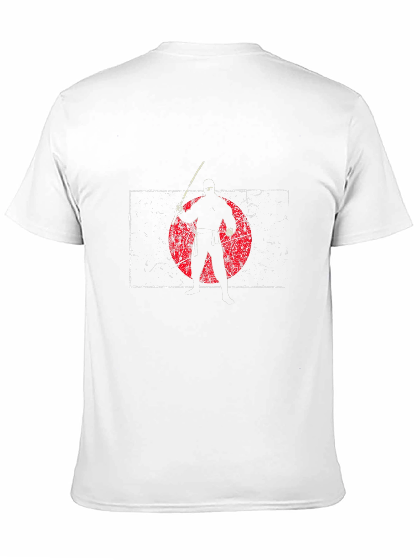 Ninja Warrior Graphic Tee - Black Cotton Blend