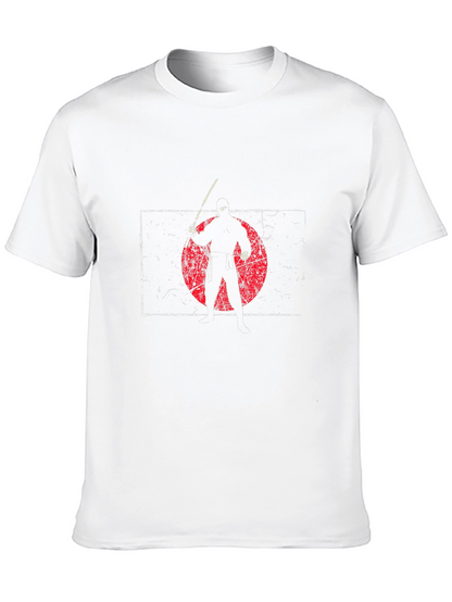 Ninja Warrior Graphic Tee - Black Cotton Blend