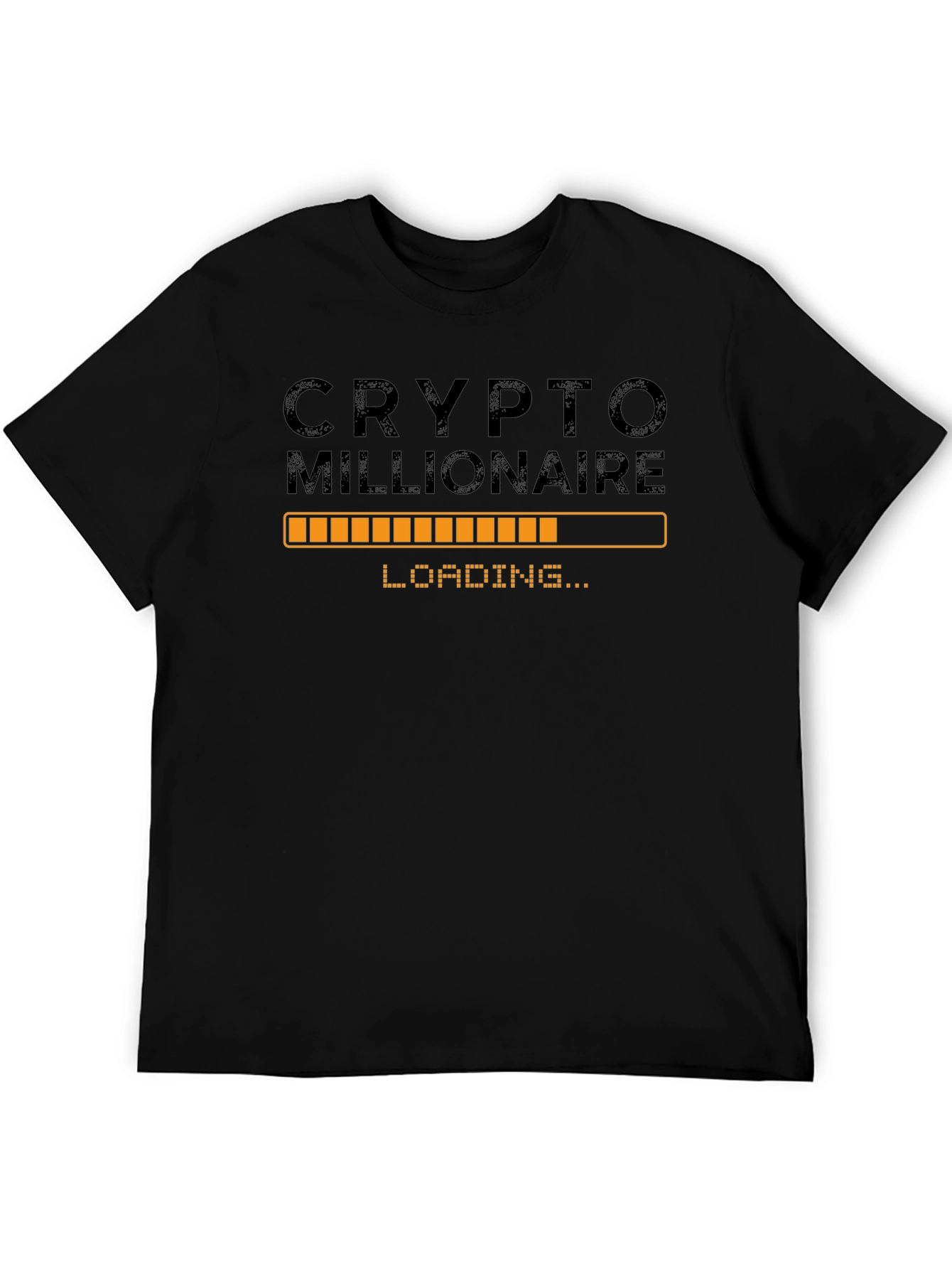 Crypto Millionaire Loading Funny T-Shirt